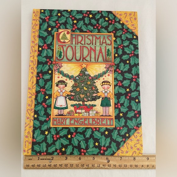 Christmas Journal Mary Engelbreit theme HC BOOK LOT Holiday organizer Quote - Picture 7 of 16